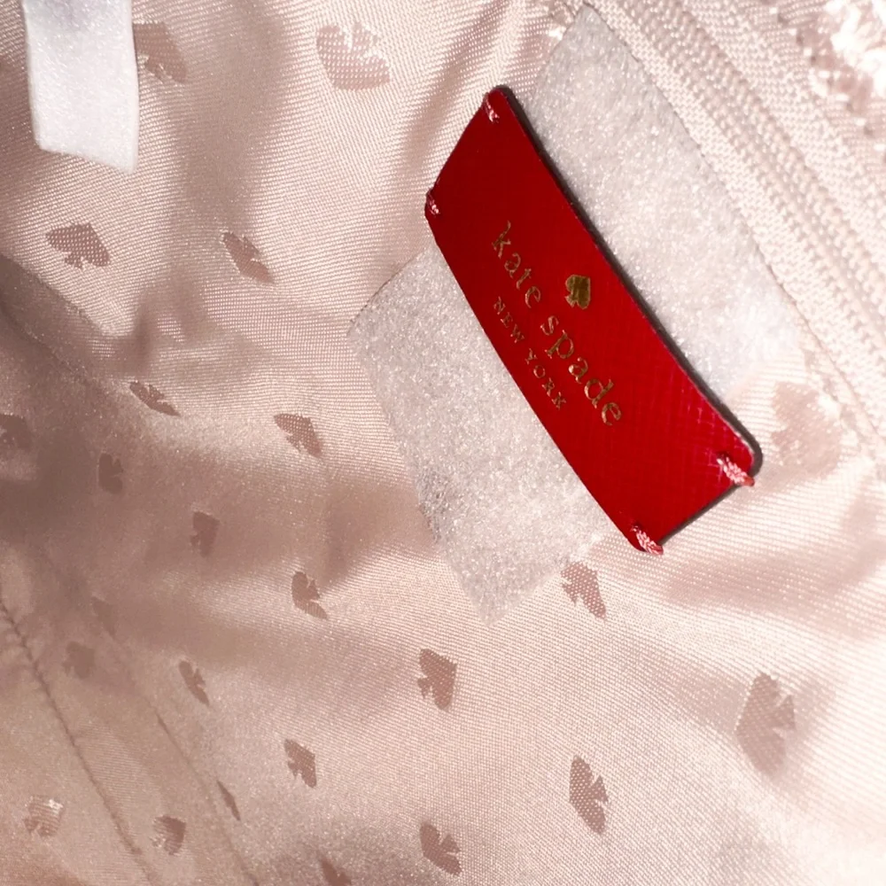 Kate Spade Cherry Red Backpack Purse - Picture 6 of 7
